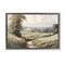 Stupell Industries Country Walk Path Framed Floater Canvas Wall Art Design by Kim Allen